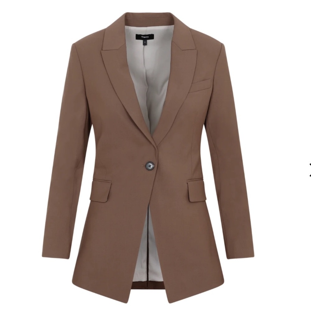 Theory Etiennette blazer & HW Flare Pants size 4